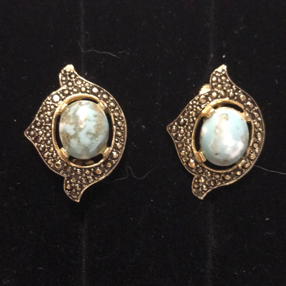 Vintage Sarah Cov Clip On Earrings